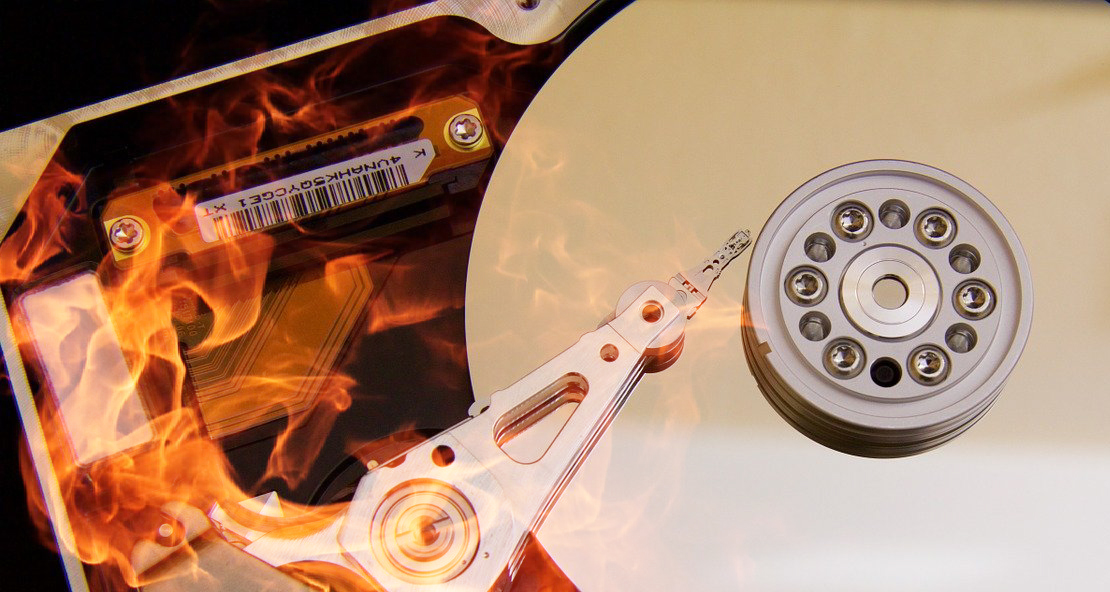 Hard disk Terkena Panas Berlebih atau Overheat