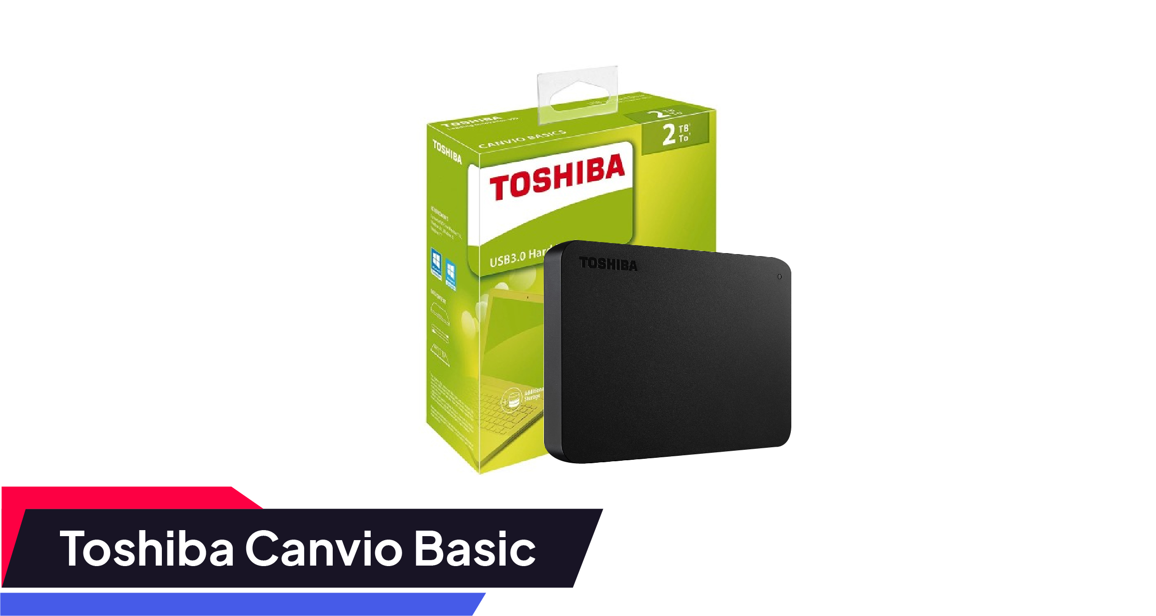 Rekomendasi Harddisk Eksternal Terbaik - Toshiba Canvio Basic