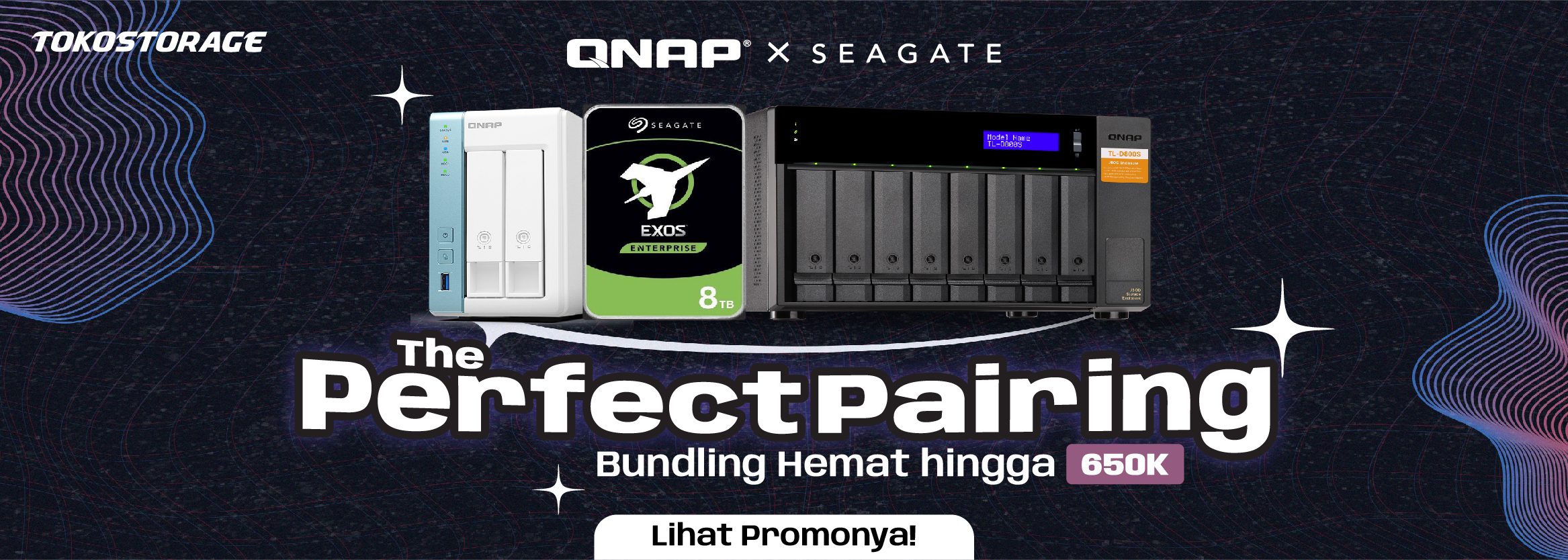 QNAP x SEAGATE - The Perfect Pairing