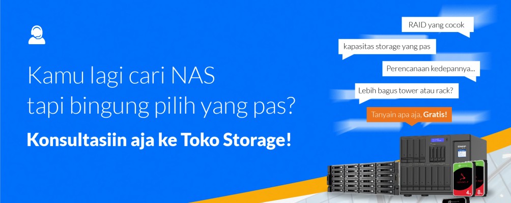 Konsultasi Storage NAS Toko Storage