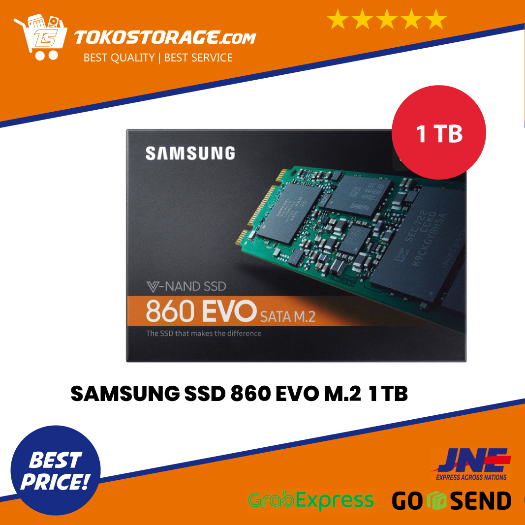 SAMSUNG SSD 860 EVO M.2   1 TB