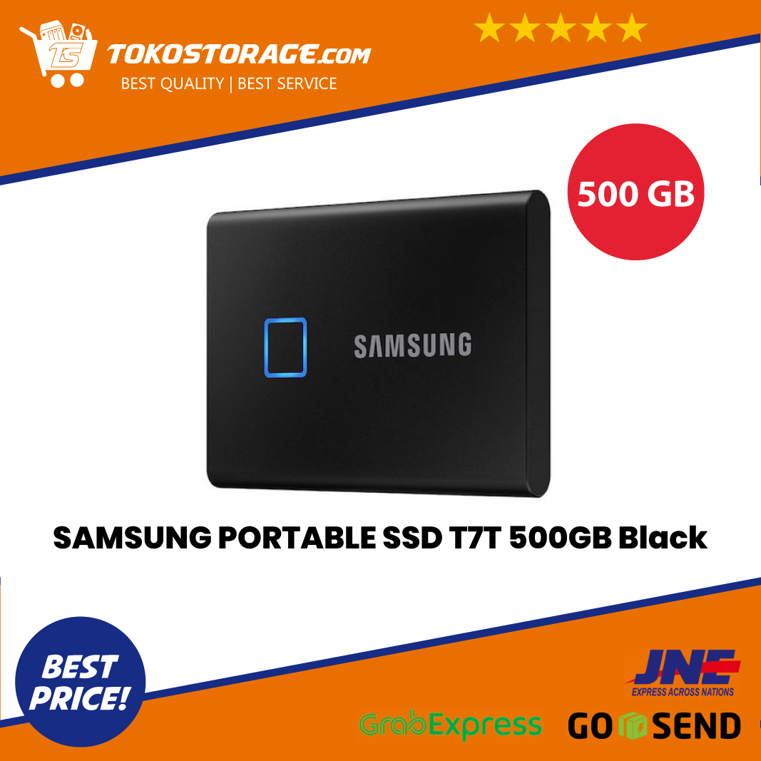 SAMSUNG PORTABLE SSD T7T 500GB Black
