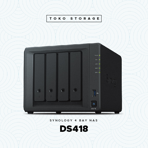 Synology DiskStation DS418 4-bay NAS - DS418