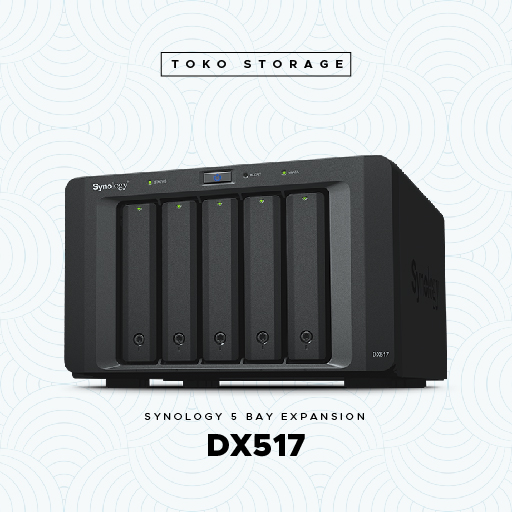 Synology DX517 5 bay Expansion Unit SATA enclosure Server Storage