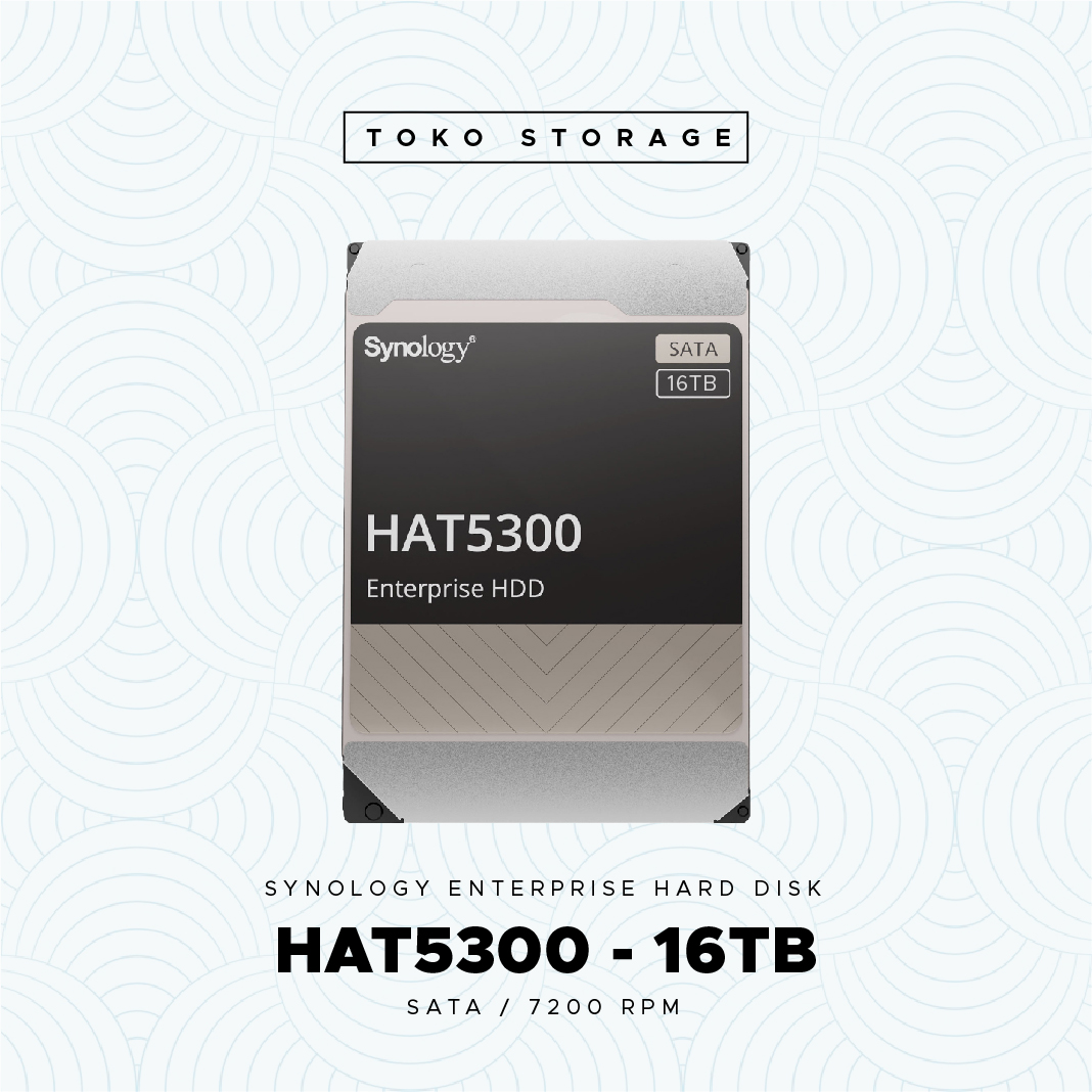 Synology HAT5300 16TB - 3.5 inch Enterprise Hardisk NAS