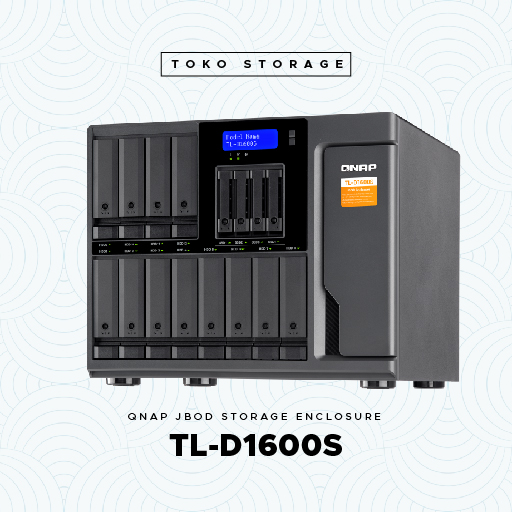 QNAP TL-D1600S 16 Bay Desktop JBOD storage enclosure TL D1600S