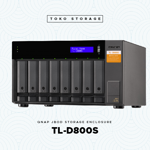QNAP TL-D800S 8Bay Desktop JBOD storage enclosure TL D800S
