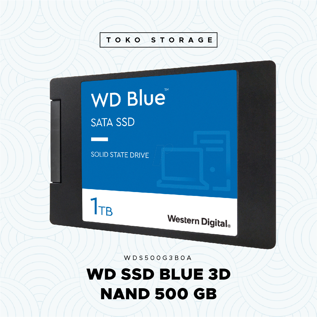 SSD WD BLUE 3D NAND 1 TB SATA III