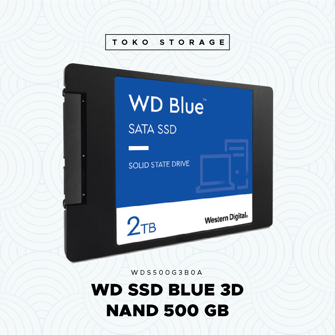 SSD WD BLUE 3D NAND 2 TB SATA III