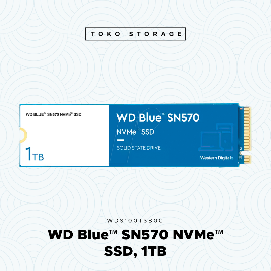 SSD WD BLUE SN570 1 TB M.2 NVMe PCIe